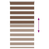 Tenda a Rullo Zebra Larghezza Tessuto 65,9 cm Poliestere 4014333