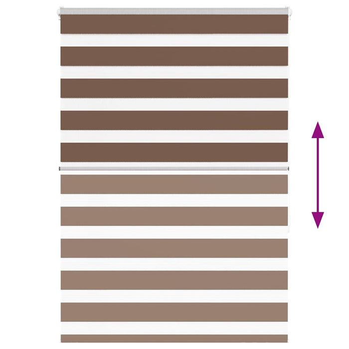 Tenda a Rullo Zebra Larghezza Tessuto 100,9 cm Poliestere