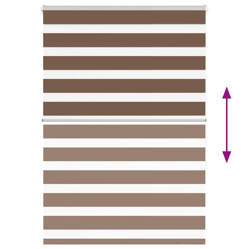 Tenda a Rullo Zebra Larghezza Tessuto 105,9 cm Poliestere 4014341