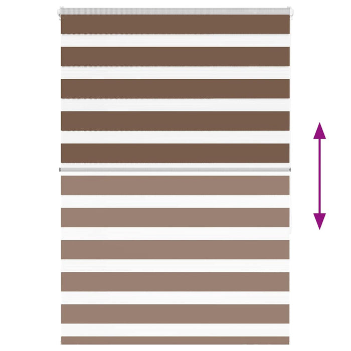 Tenda a Rullo Zebra Larghezza Tessuto 105,9 cm Poliestere 4014341