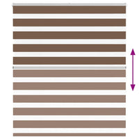 Tenda a Rullo Zebra Larghezza Tessuto 120,9 cm Poliestere 4014344