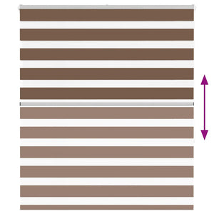 Tenda a Rullo Zebra Larghezza Tessuto 120,9 cm Poliestere 4014344