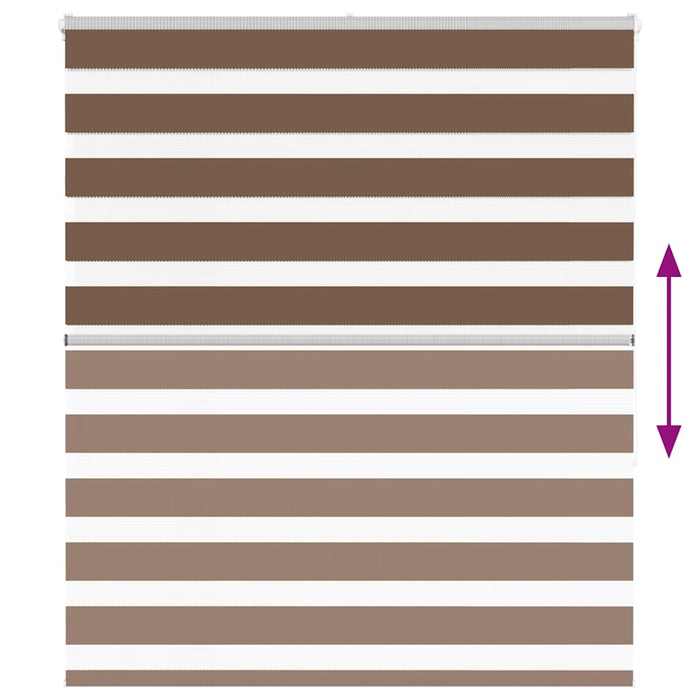 Tenda a Rullo Zebra Larghezza Tessuto 120,9 cm Poliestere 4014344