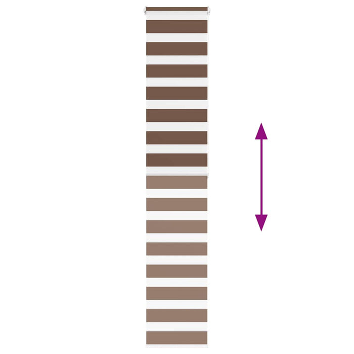 Tenda a Rullo Zebra Larghezza Tessuto 35,9 cm Poliestere 4014353