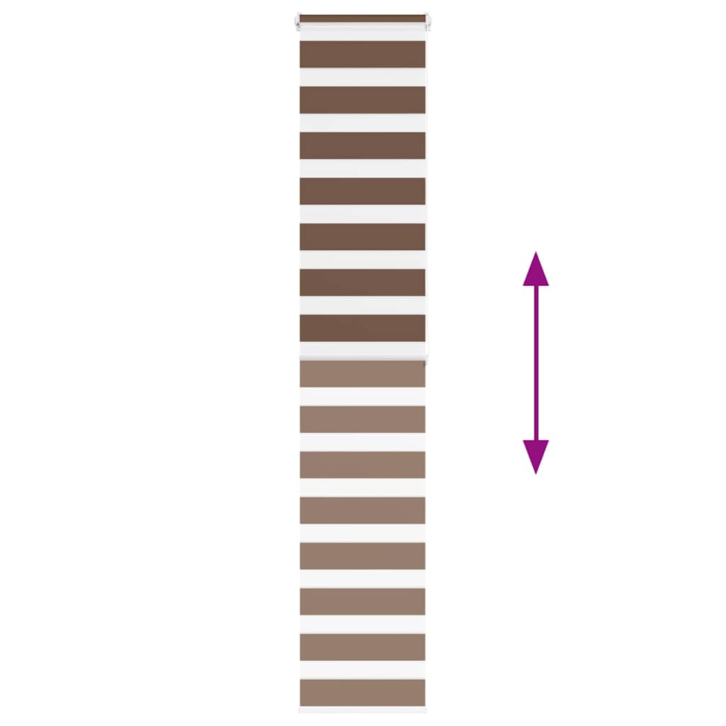 Tenda a Rullo Zebra Larghezza Tessuto 45,9 cm Poliestere 4014355