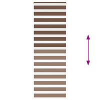 Tenda a Rullo Zebra Larghezza Tessuto 75,9 cm Poliestere 4014361