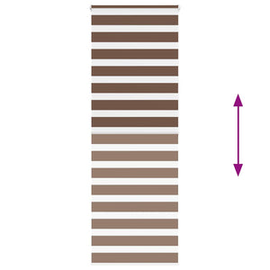 Tenda a Rullo Zebra Larghezza Tessuto 75,9 cm Poliestere 4014361