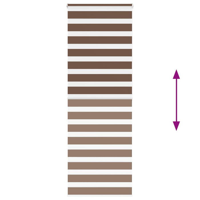 Tenda a Rullo Zebra Larghezza Tessuto 75,9 cm Poliestere 4014361