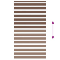 Tenda a Rullo Zebra Larghezza Tessuto 115,9 cm Poliestere 4014369