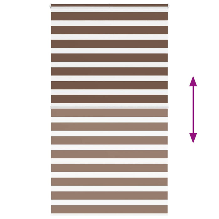 Tenda a Rullo Zebra Larghezza Tessuto 115,9 cm Poliestere 4014369