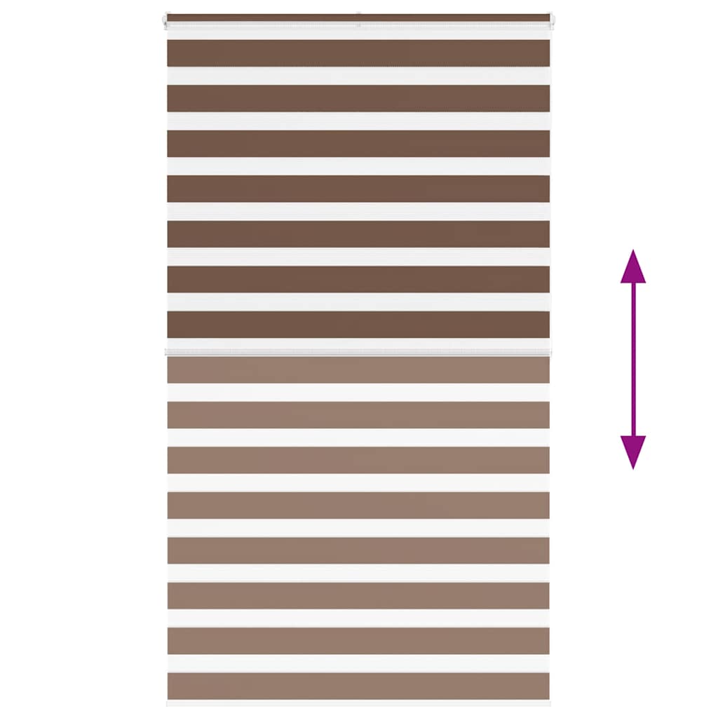 Tenda a Rullo Zebra Larghezza Tessuto 120,9 cm Poliestere 4014370