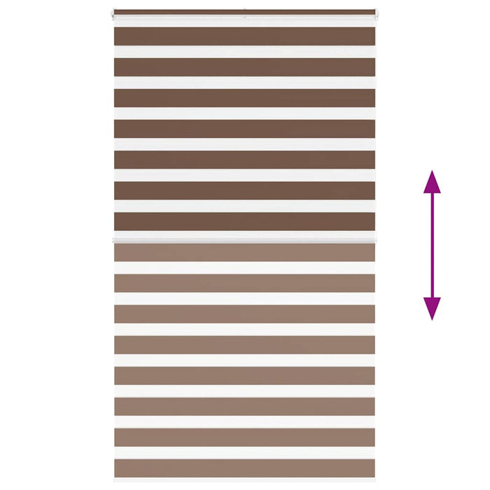 Tenda a Rullo Zebra Larghezza Tessuto 125,9 cm Poliestere 4014371