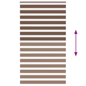 Tenda a Rullo Zebra Larghezza Tessuto 130,9 cm Poliestere 4014372