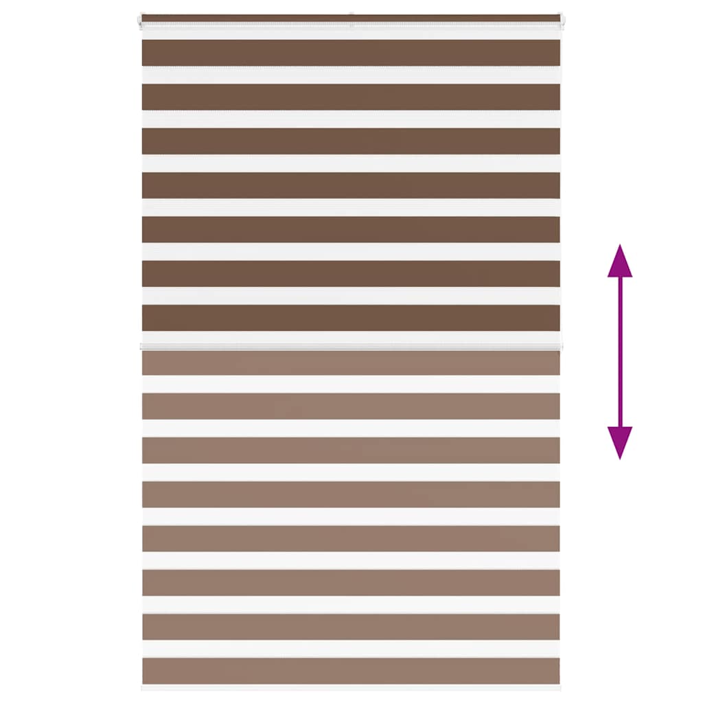 Tenda a Rullo Zebra Larghezza Tessuto 135,9 cm Poliestere 4014373