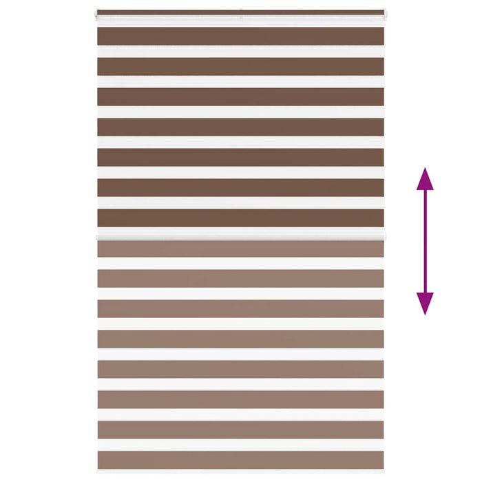 Tenda a Rullo Zebra Larghezza Tessuto 135,9 cm Poliestere 4014373