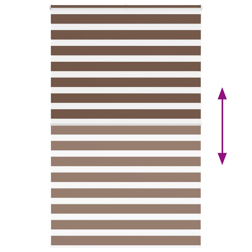 Tenda a Rullo Zebra Larghezza Tessuto 140,9 cm Poliestere 4014374