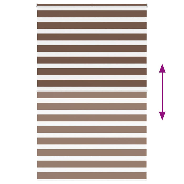 Tenda a Rullo Zebra Larghezza Tessuto 140,9 cm Poliestere 4014374