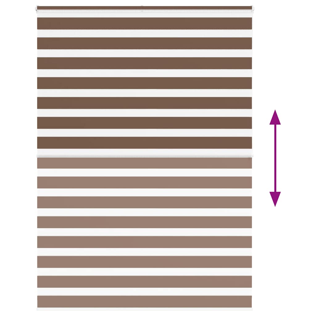 Tenda a Rullo Zebra Larghezza Tessuto 150,9 cm Poliestere