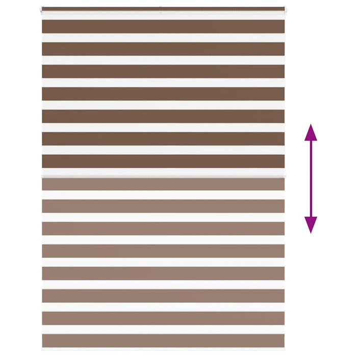 Tenda a Rullo Zebra Larghezza Tessuto 150,9 cm Poliestere