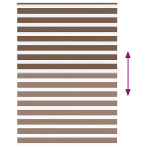 Tenda a Rullo Zebra Larghezza Tessuto 150,9 cm Poliestere 4014376