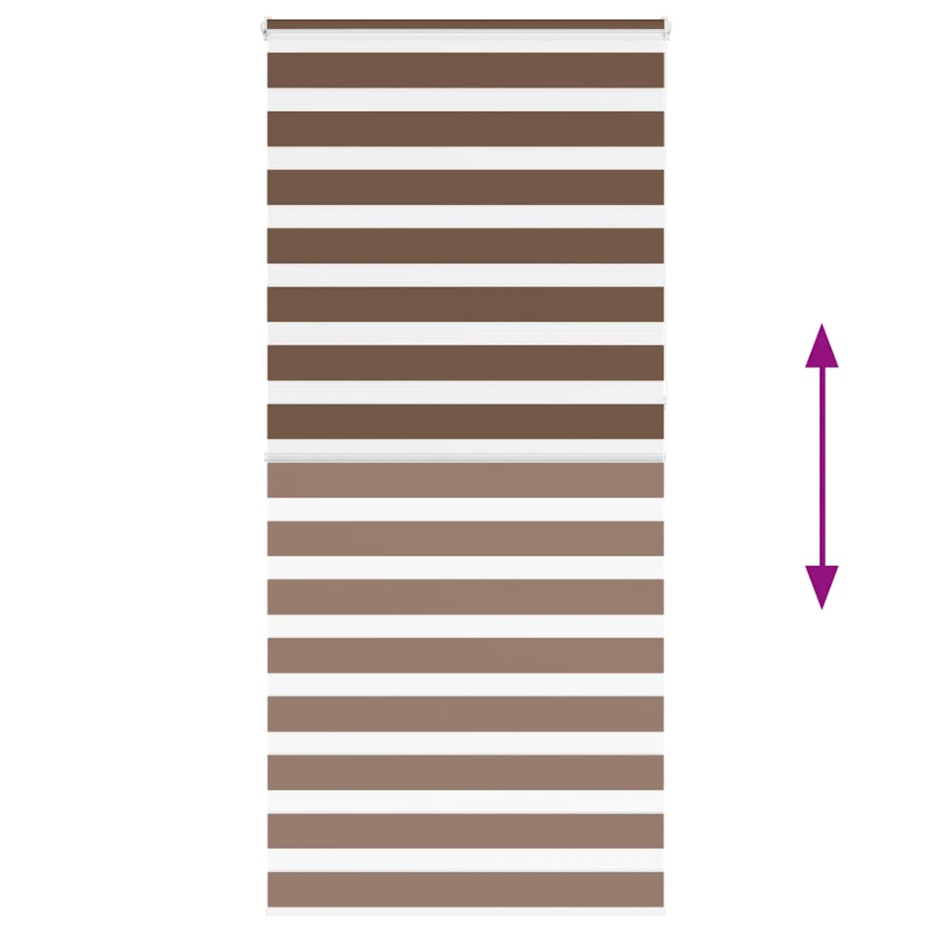 Tenda a Rullo Zebra Larghezza Tessuto 105,9 cm Poliestere 4014393