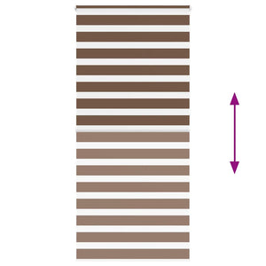 Tenda a Rullo Zebra Larghezza Tessuto 105,9 cm Poliestere 4014393