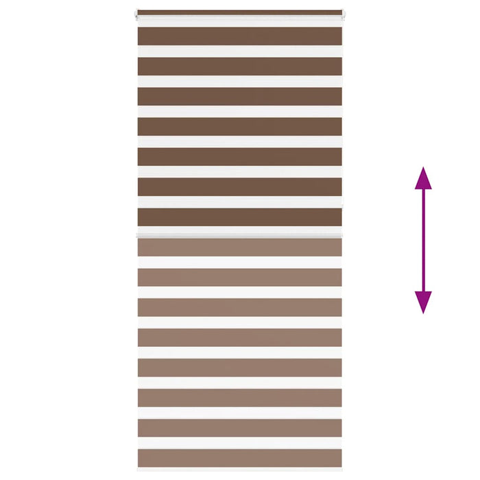 Tenda a Rullo Zebra Larghezza Tessuto 105,9 cm Poliestere 4014393