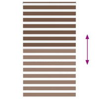 Tenda a Rullo Zebra Larghezza Tessuto 130,9 cm Poliestere 4014398