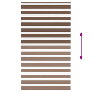 Tenda a Rullo Zebra Larghezza Tessuto 130,9 cm Poliestere 4014398