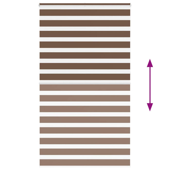 Tenda a Rullo Zebra Larghezza Tessuto 130,9 cm Poliestere 4014398