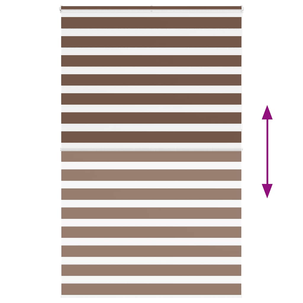 Tenda a Rullo Zebra Larghezza Tessuto 140,9 cm Poliestere 4014400