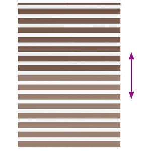 Tenda a Rullo Zebra Larghezza Tessuto 150,9 cm Poliestere 4014402