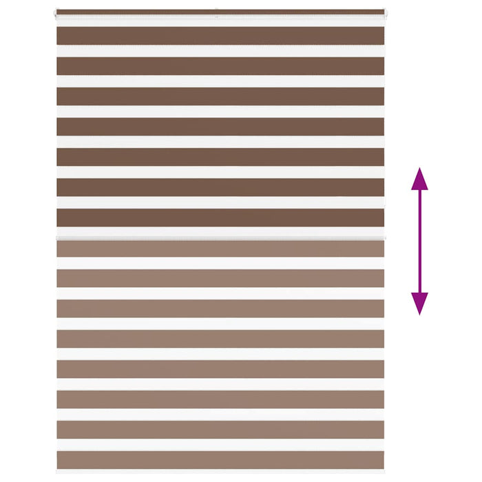 Tenda a Rullo Zebra Larghezza Tessuto 150,9 cm Poliestere 4014402