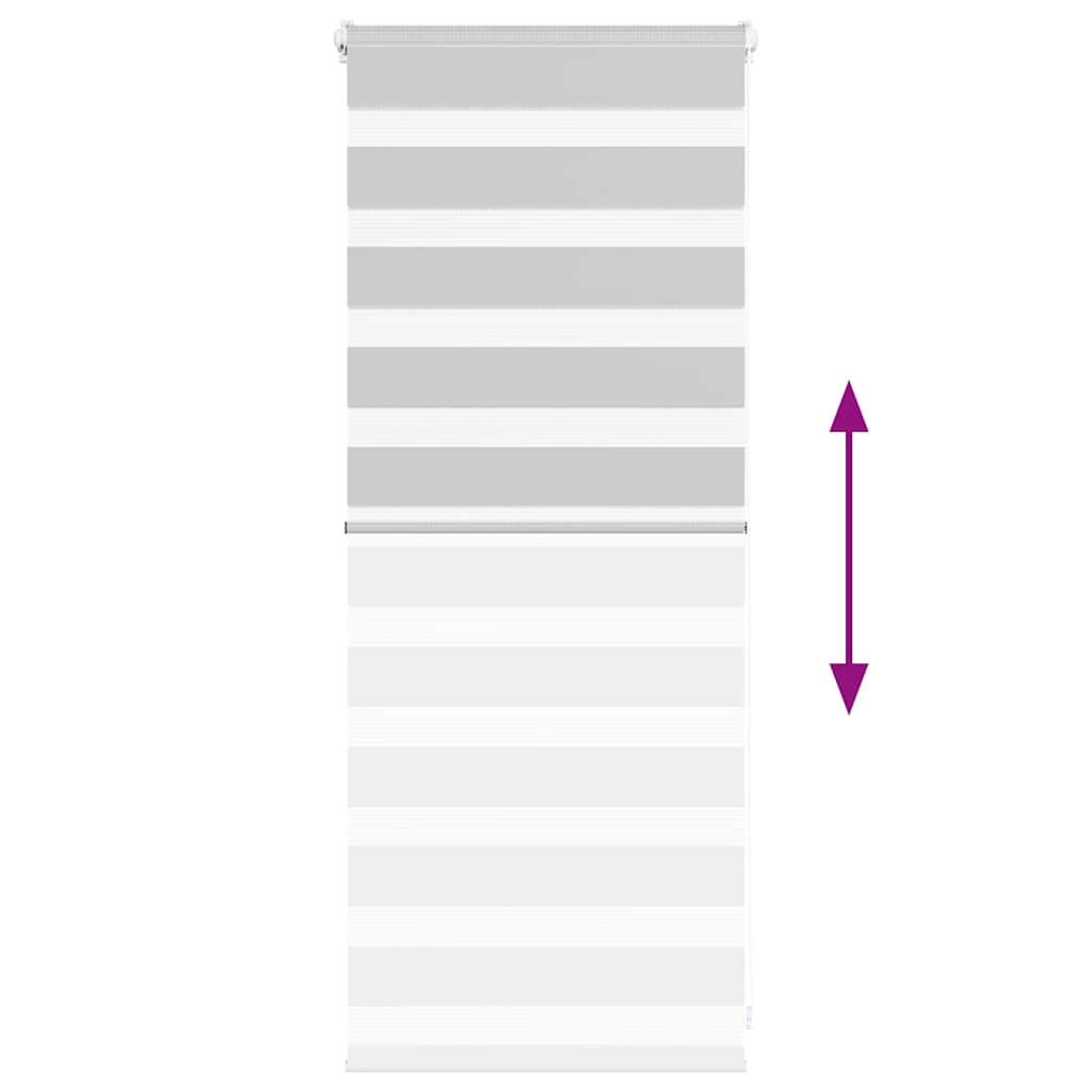 Tenda a Rullo Zebra Larghezza Tessuto 50,9 cm Poliestere 4014408