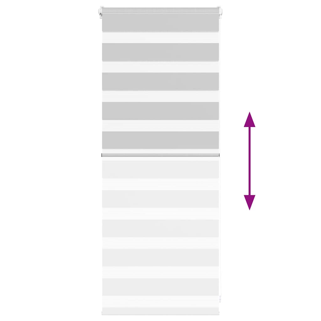 Tenda a Rullo Zebra Larghezza Tessuto 55,9 cm Poliestere 4014409