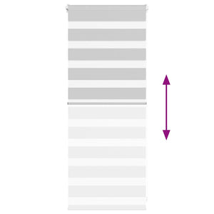 Tenda a Rullo Zebra Larghezza Tessuto 55,9 cm Poliestere 4014409