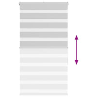 Tenda a Rullo Zebra Larghezza Tessuto 80,9 cm Poliestere 4014414