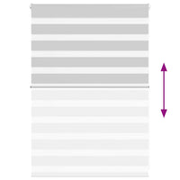 Tenda a Rullo Zebra Larghezza Tessuto 90,9 cm Poliestere 4014416