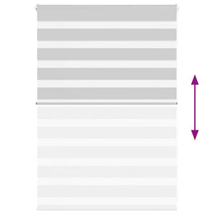 Tenda a Rullo Zebra Larghezza Tessuto 90,9 cm Poliestere 4014416