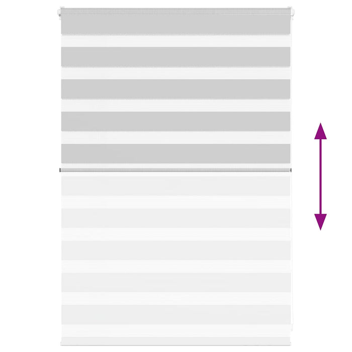 Tenda a Rullo Zebra Larghezza Tessuto 90,9 cm Poliestere 4014416