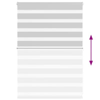 Tenda a Rullo Zebra Larghezza Tessuto 110,9 cm Poliestere 4014420