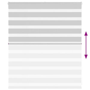 Tenda a Rullo Zebra Larghezza Tessuto 115,9 cm Poliestere 4014421