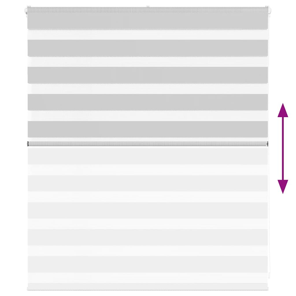 Tenda a Rullo Zebra Larghezza Tessuto 120,9 cm Poliestere 4014422