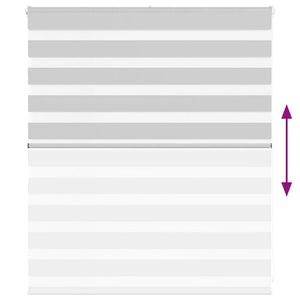 Tenda a Rullo Zebra Larghezza Tessuto 120,9 cm Poliestere 4014422