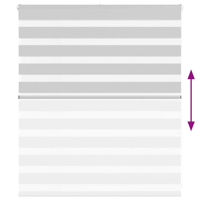 Tenda a Rullo Zebra Larghezza Tessuto 125,9 cm Poliestere 4014423