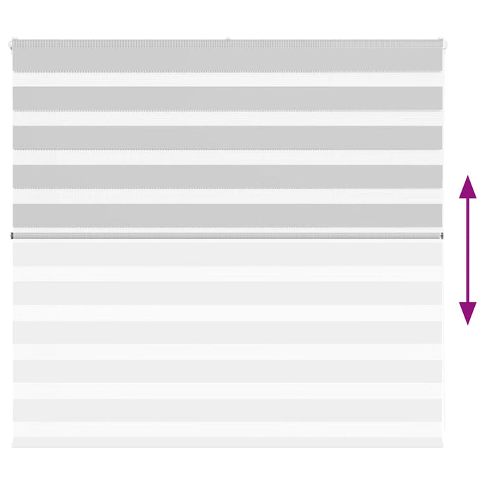 Tenda a Rullo Zebra Larghezza Tessuto 155,9 cm Poliestere 4014429