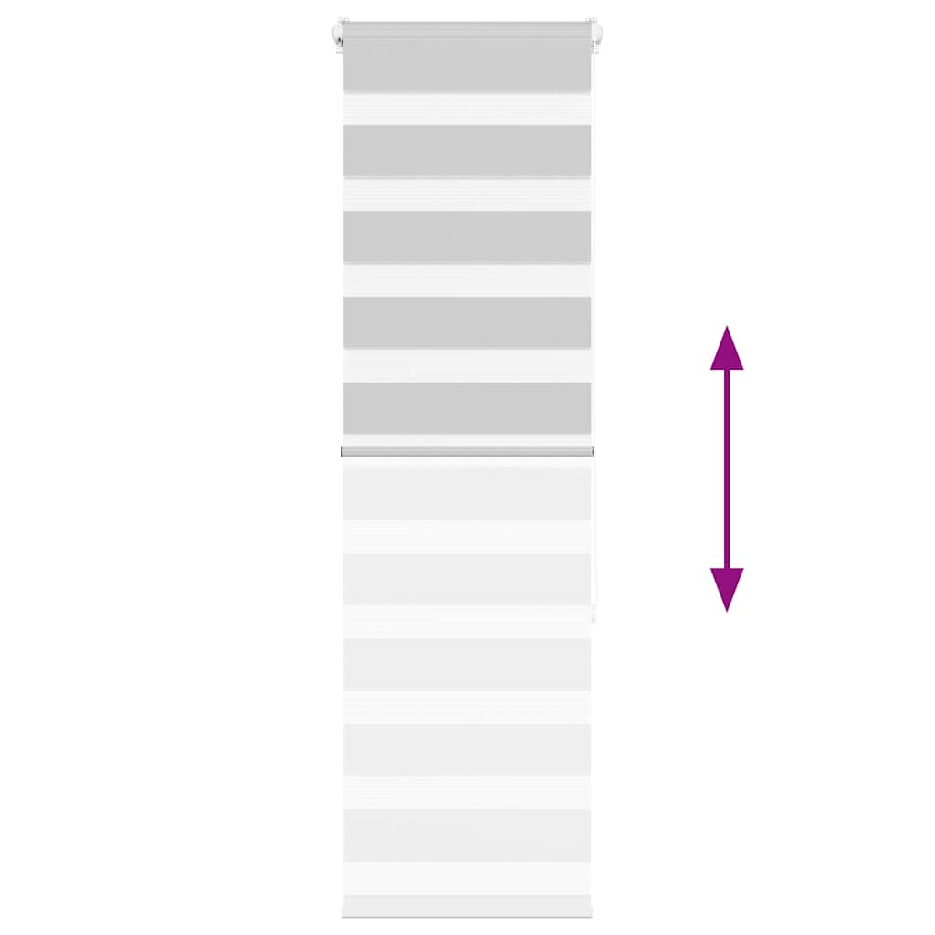 Tenda a Rullo Zebra Larghezza Tessuto 40,9 cm Poliestere