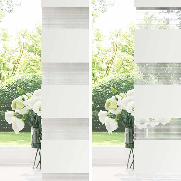 Tenda a Rullo Zebra Larghezza Tessuto 50,9 cm Poliestere 4014434