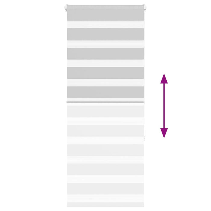 Tenda a Rullo Zebra Larghezza Tessuto 60,9 cm Poliestere 4014436