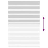 Tenda a Rullo Zebra Larghezza Tessuto 110,9 cm Poliestere